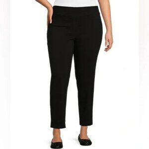 NWT SC&CO size 20 Women's Black high waisted tummy control Pants with pockets